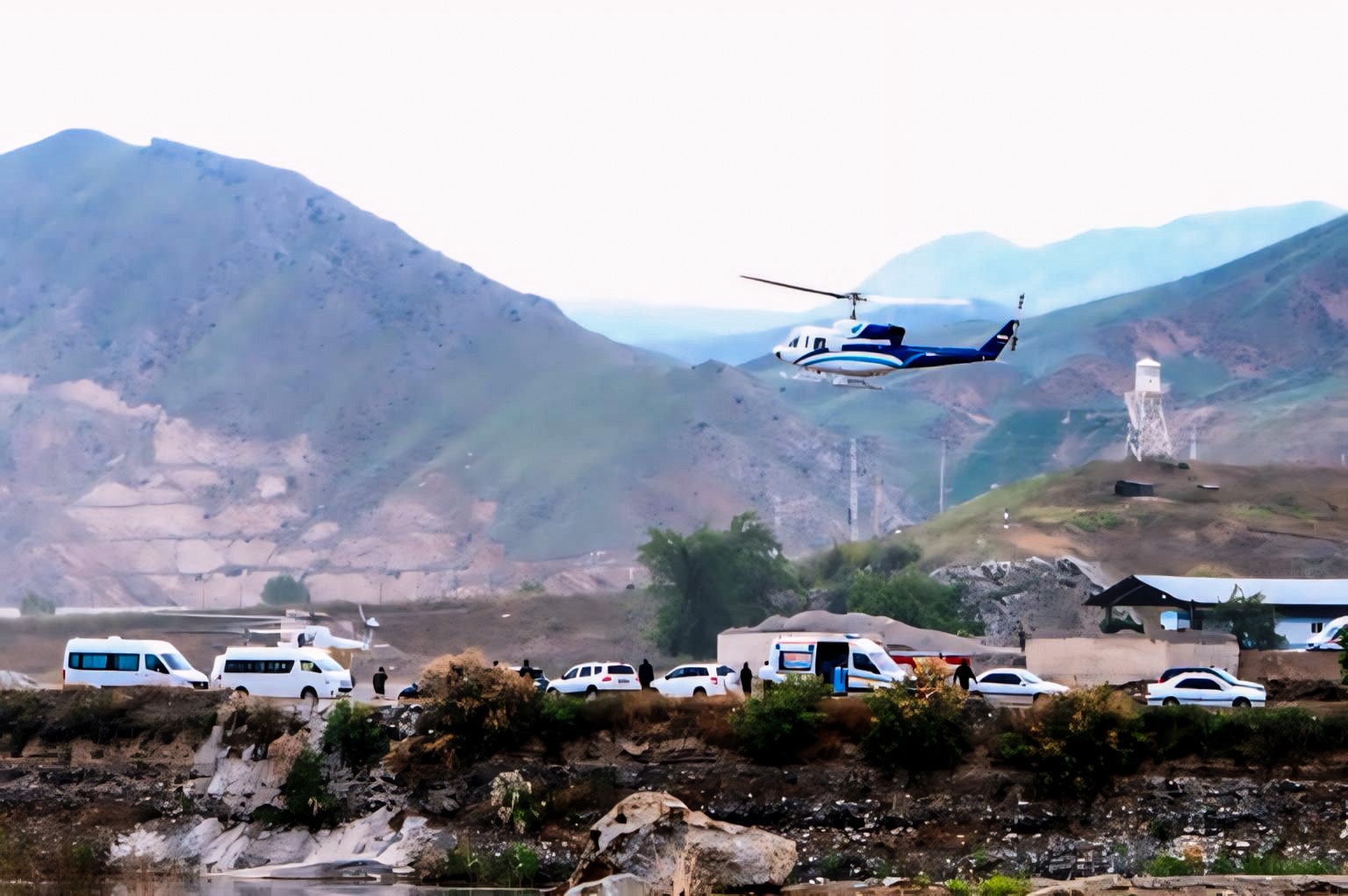 Helicopter Carrying Iran’s President Crashes